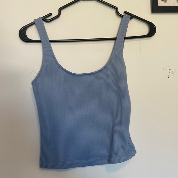 Blue tank top - Picture 1 of 3